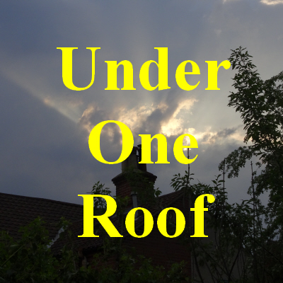 Image of sunlight through clouds over a roof forming a link to the Under One Roof page